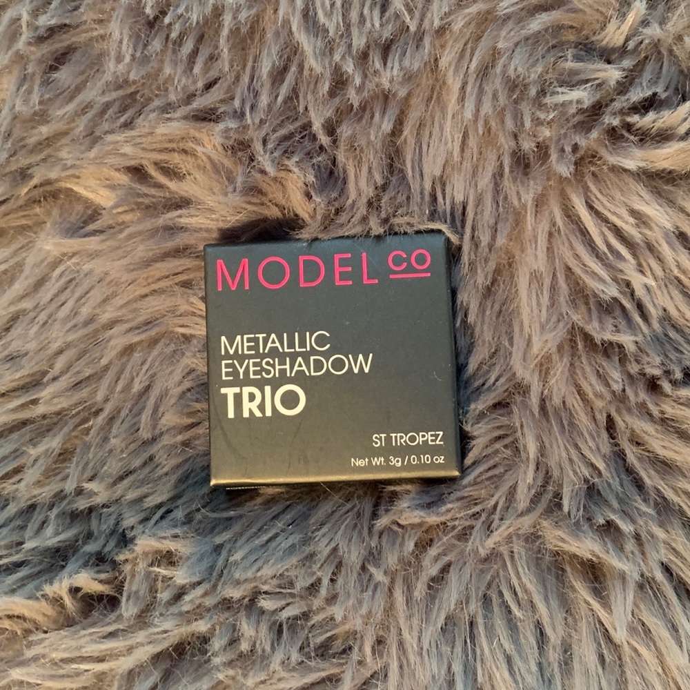 NEW Model co Metallic Eyeshadow Trio ST TROPEZ